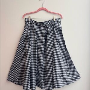 Pink Martini Black and White Checkered Skirt